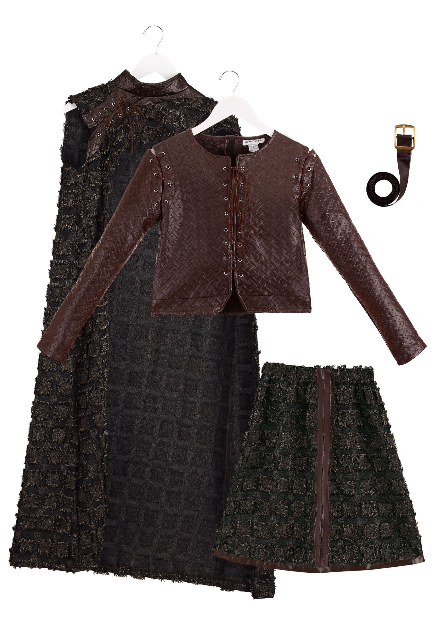 Plus Size Winter Warrior Costume for Women
