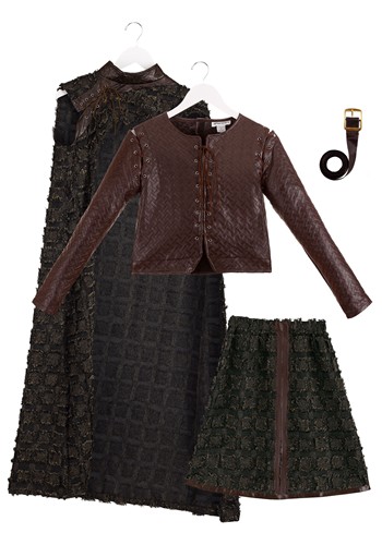 Plus Size Winter Warrior Costume for Women