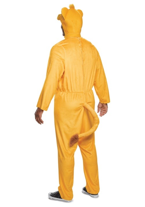 Adult Lion King Animated Simba Jumpsuit Costume