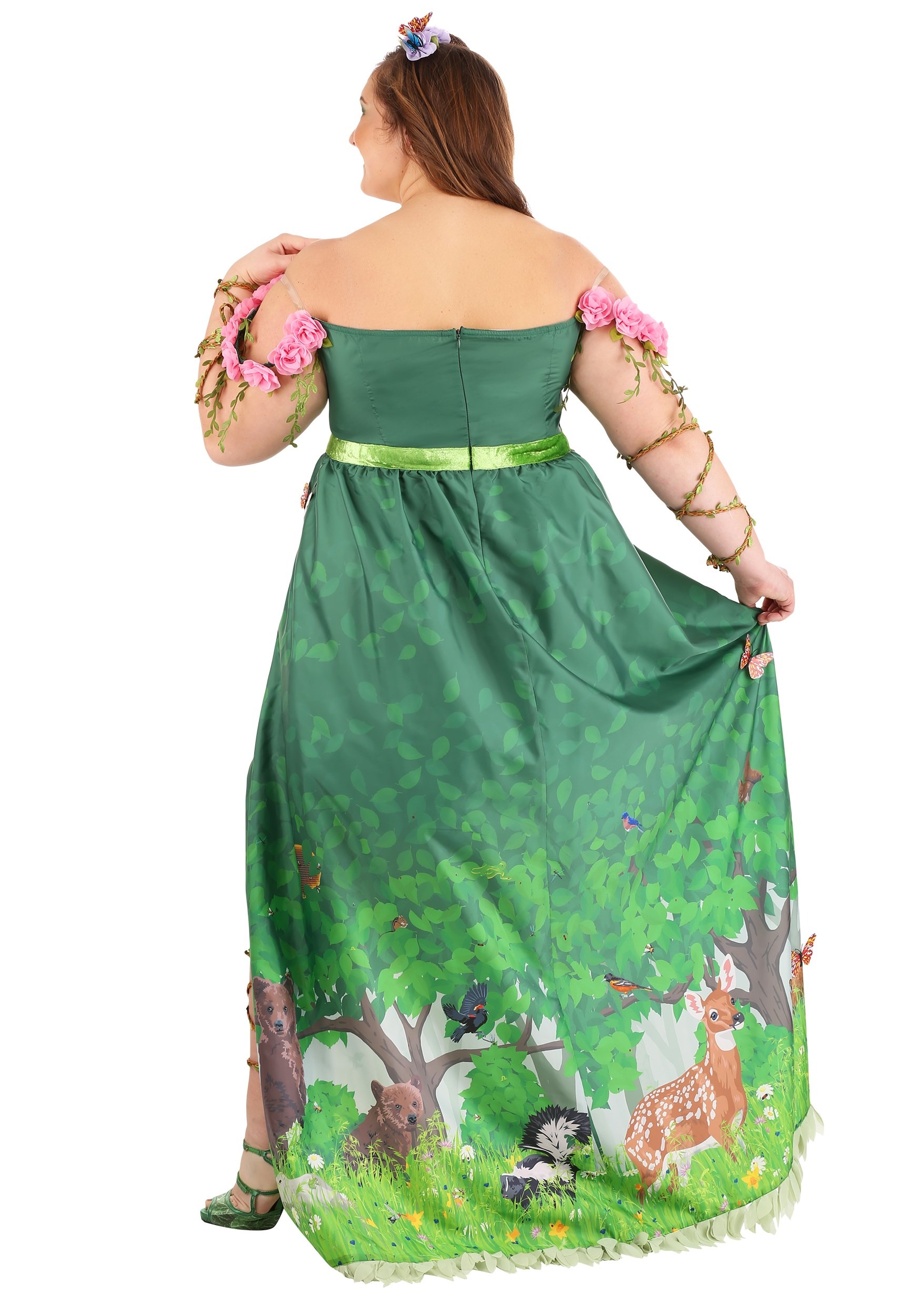 Plus Size Mother Nature Costume for Women