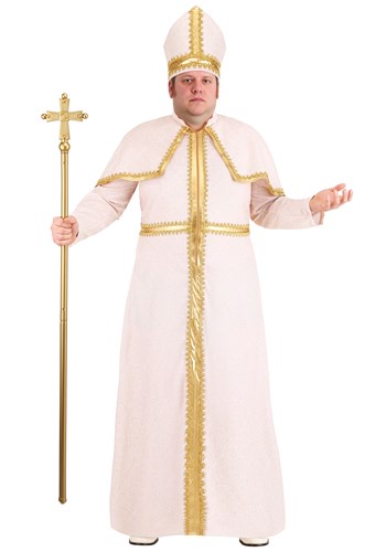 Plus Size Men's Pious Pope Costume