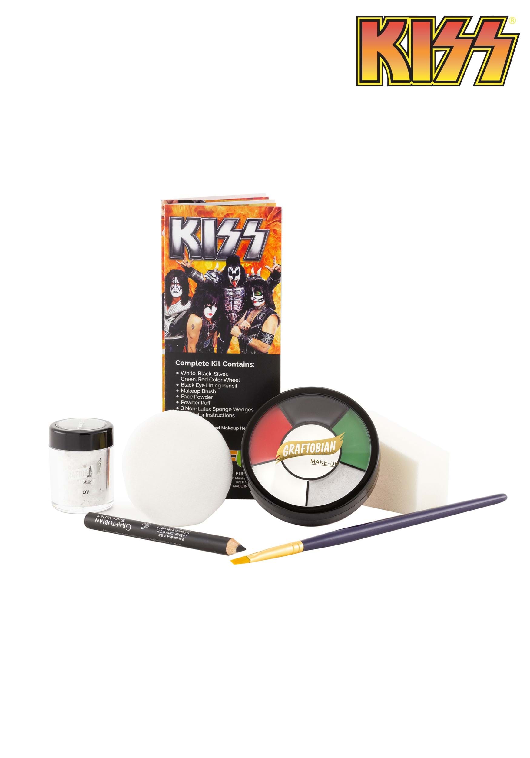 kiss band face paint