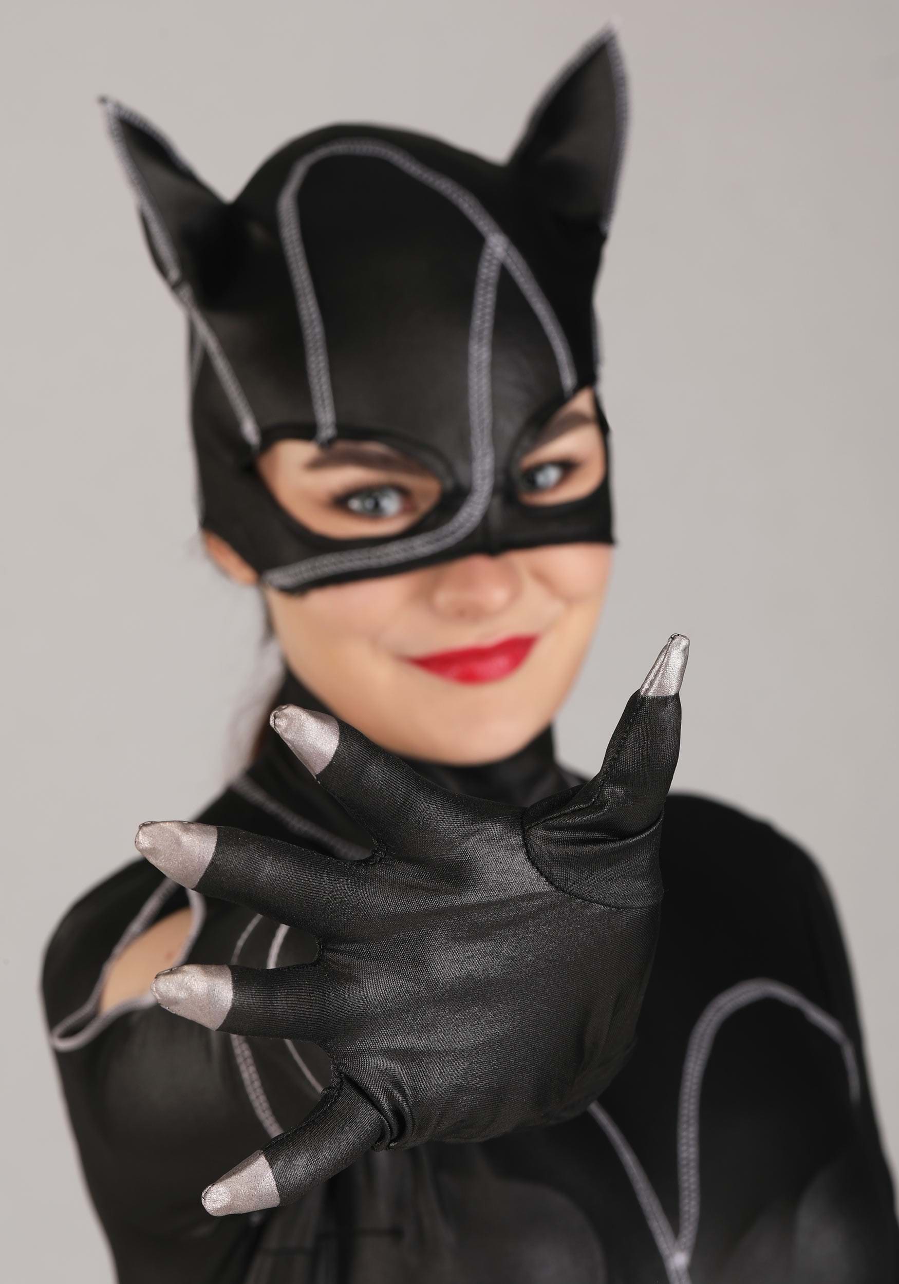 Women's Catwoman Deluxe Costume , DC Women's Costumes