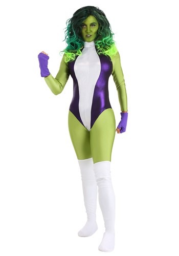 She Hulk Deluxe Adult Costume main