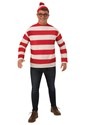 Where's Waldo Plus Size Adult Costume