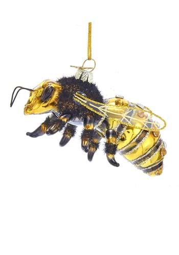 Noble Gems Glass Ornament Honey Bee