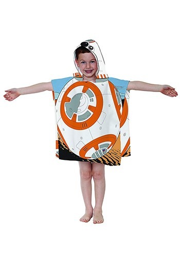 Star Wars BB8 Hooded Costume Poncho