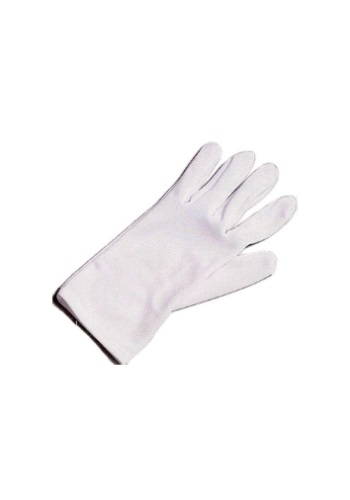 White Adult Costume Gloves