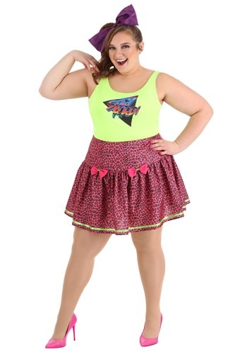 Plus Size Women's 80s Rad Costume