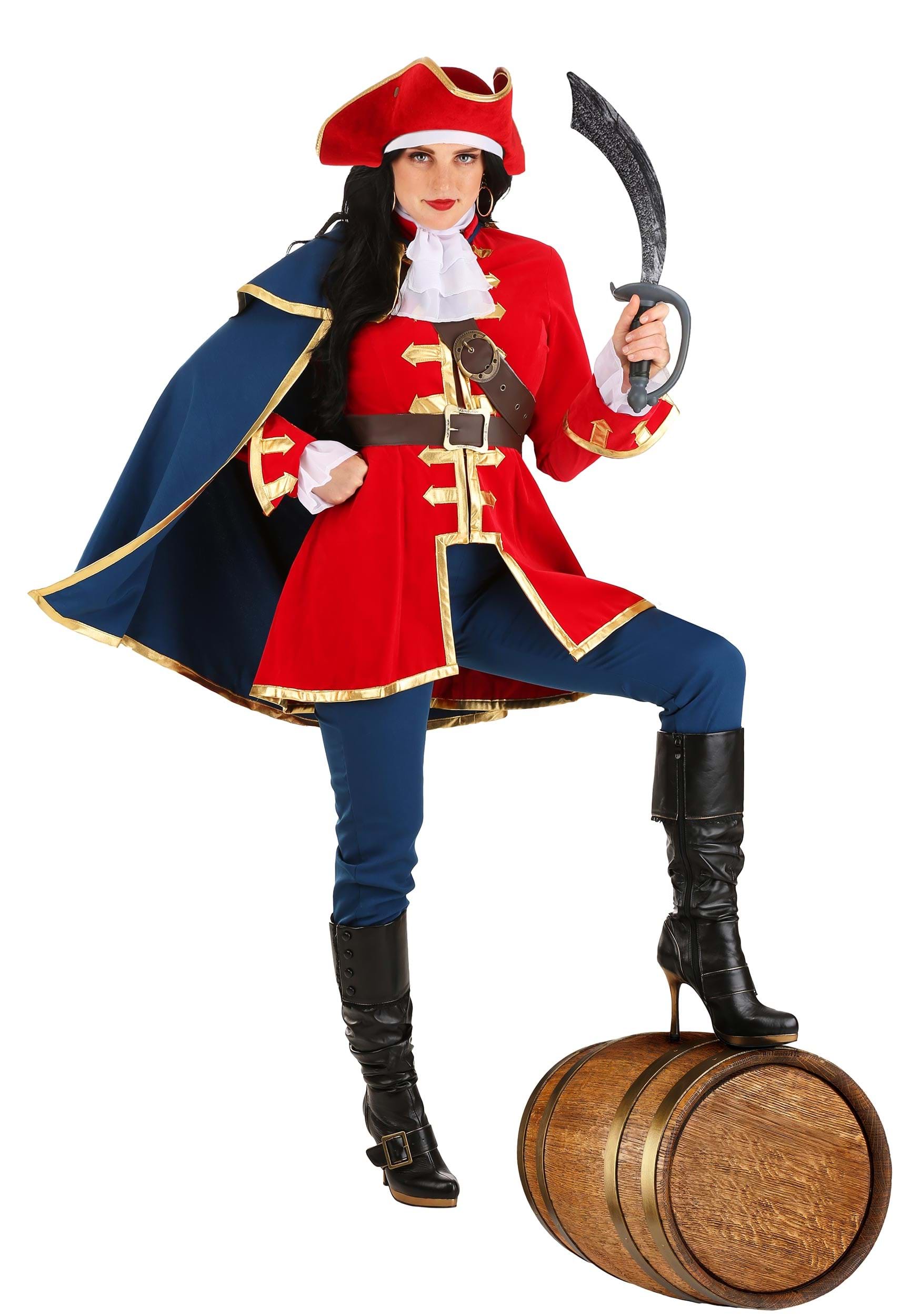 Women's Captain Pirate Costume