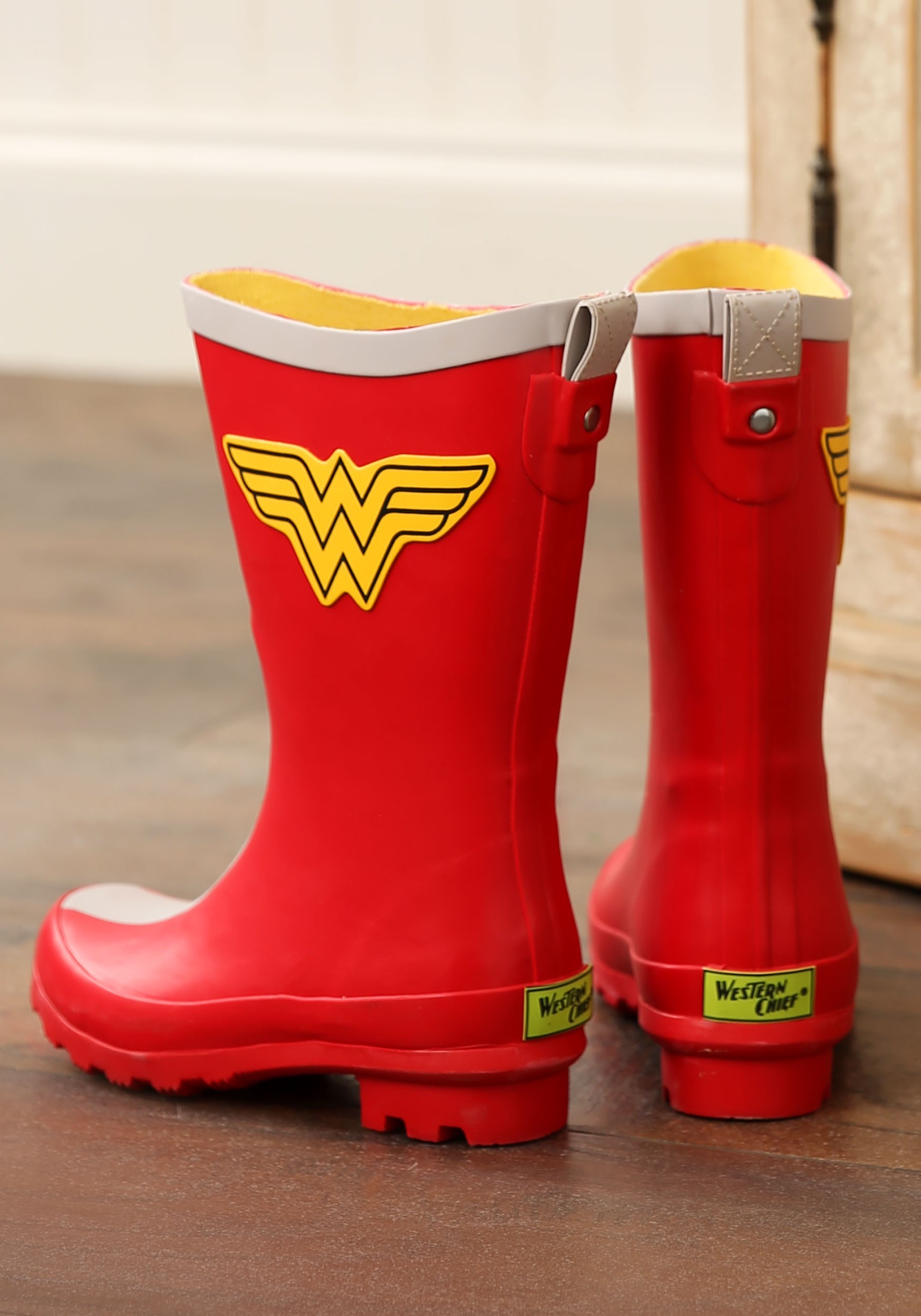 superhero rain boots