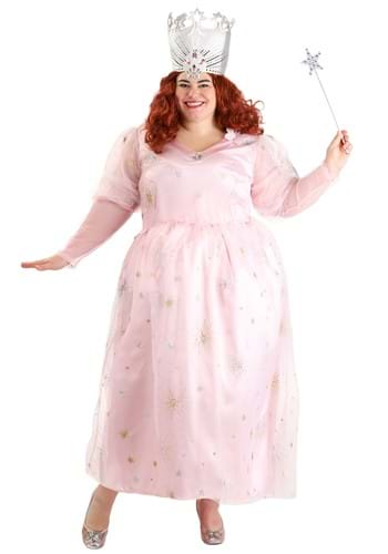 Wizard of Oz Glinda Plus Size Adult Costume Main