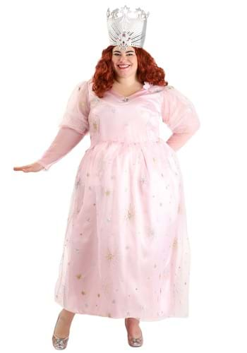 Women's Plus Size Wizard of Oz Glinda Costume