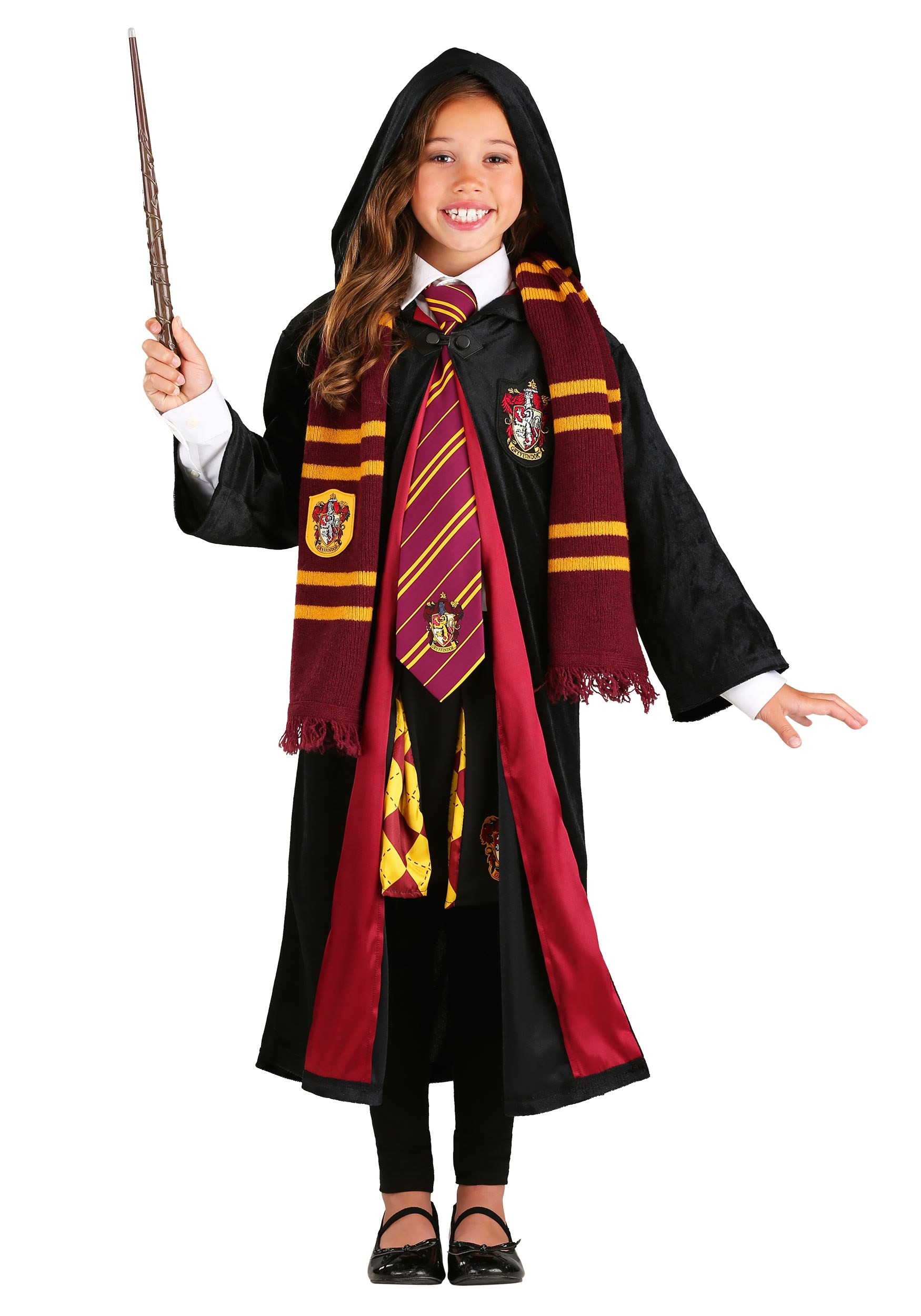Child Harry Potter Licensed Gryffindor Tie Halloween Costume Accessory 