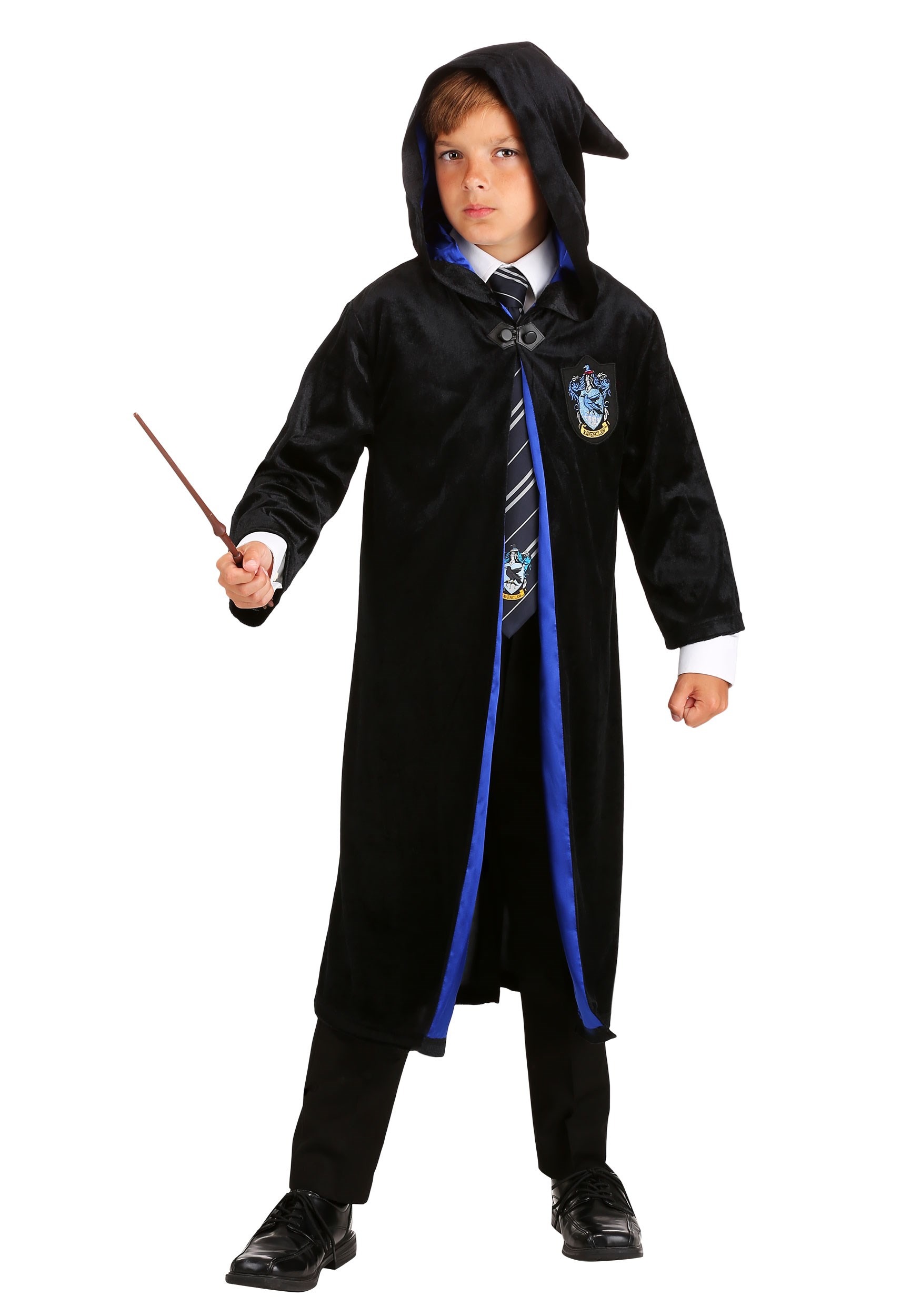 Ravenclaw Robe Prestige Harry Potter Wizard Fancy Dress Halloween Child  Costume