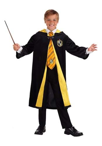 Harry Potter Child Deluxe Hufflepuff Robe Alt 6