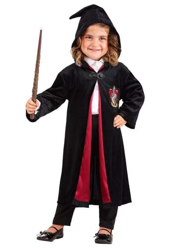 Harry Potter Deluxe Gryffindor Robe Toddler Costume | Gryffindor Costumes