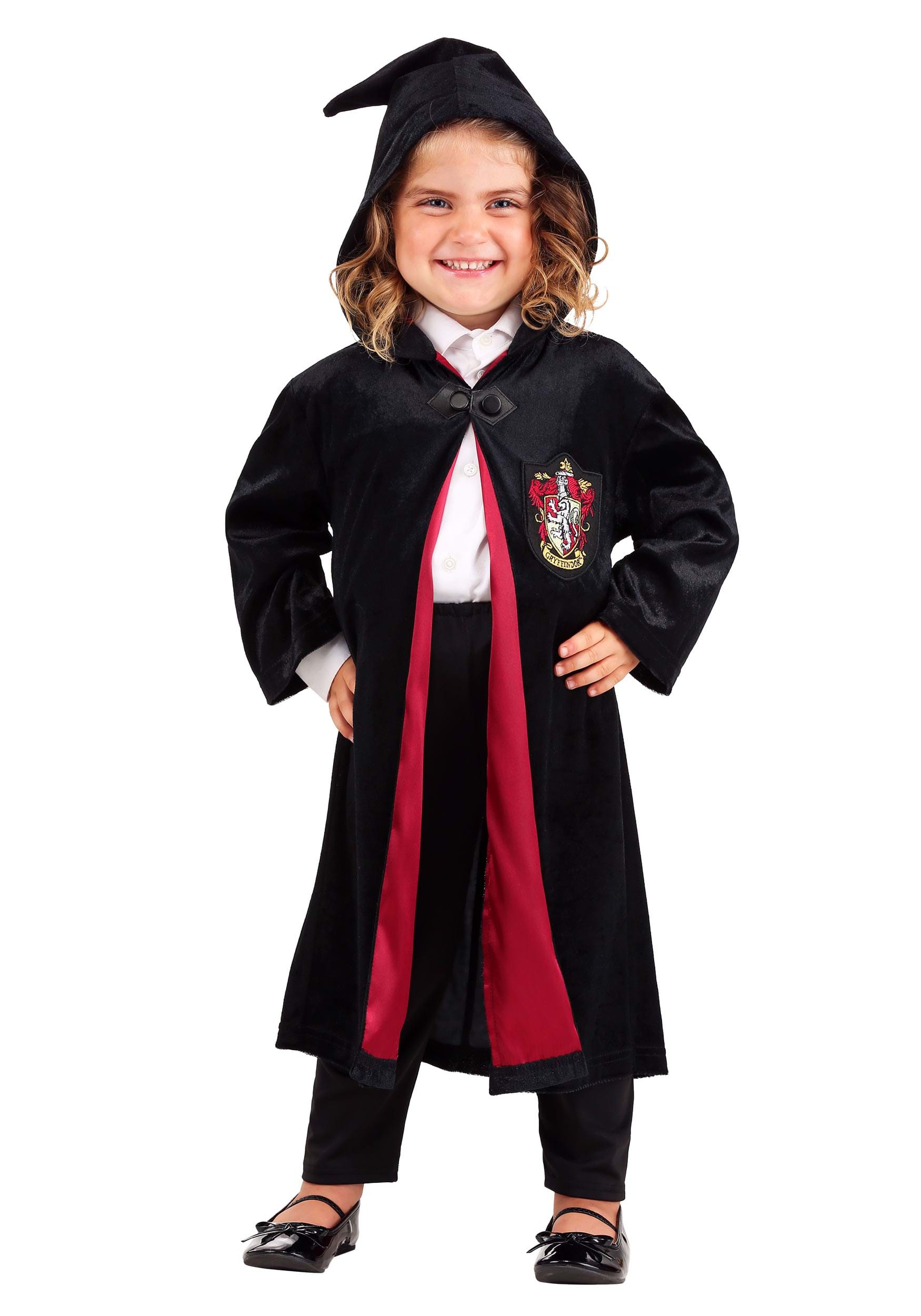 Photos - Fancy Dress Potter FUN Costumes Toddler's Harry  Deluxe Gryffindor Robe Costume Black&# 