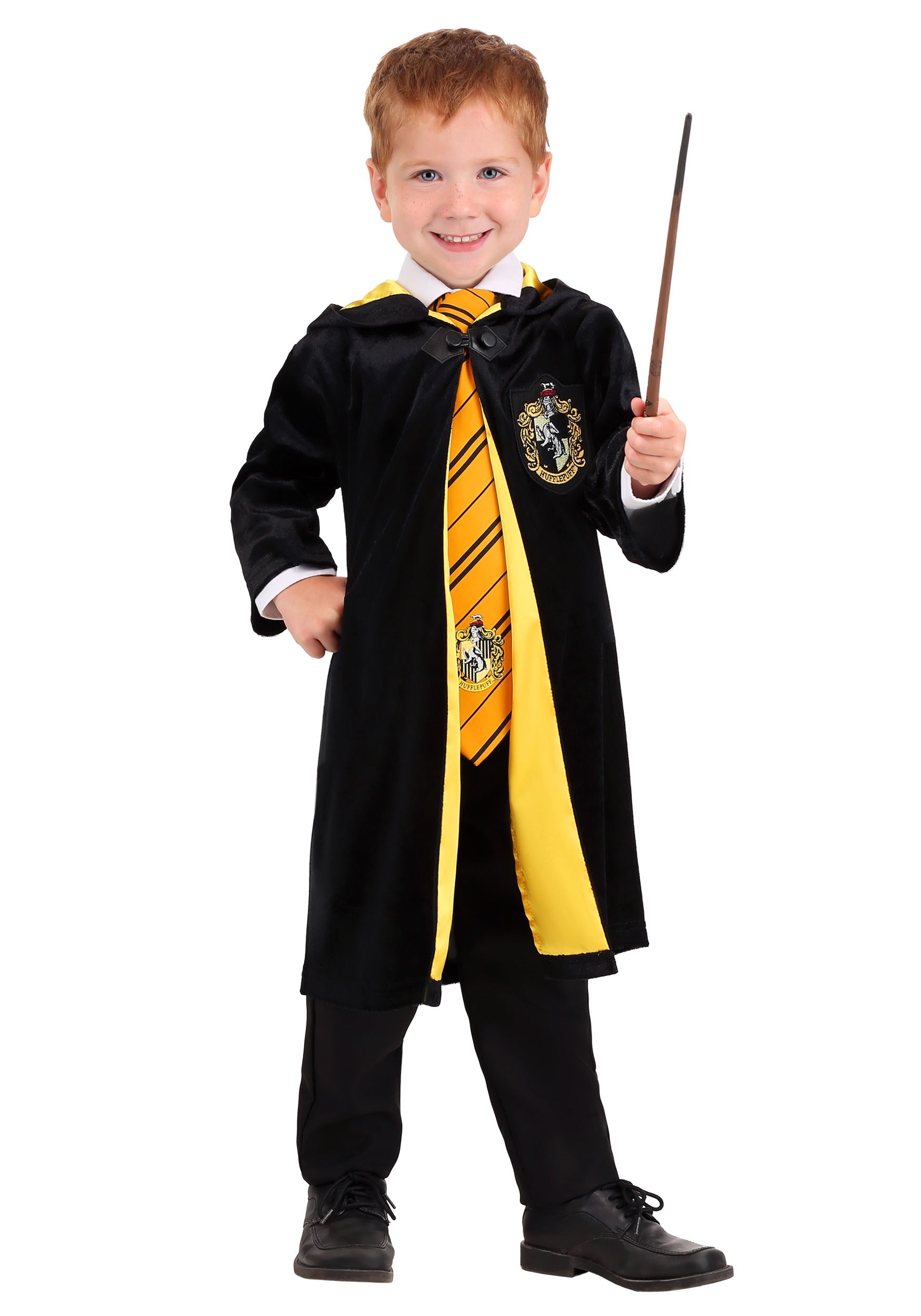 Disfraz de túnica Harry Potter Deluxe Hufflepuff Multicolor
