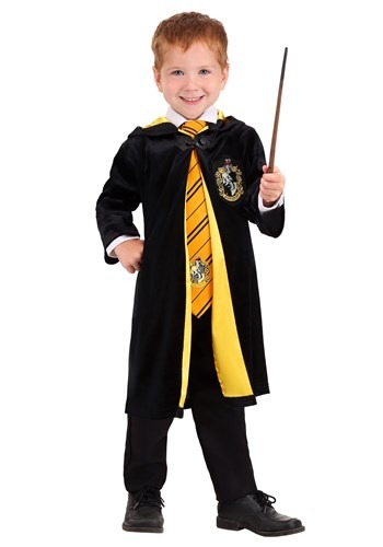 Harry Potter Kids Deluxe Hufflepuff Robe Costume