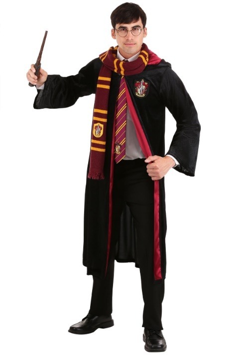 Harry Potter Deluxe Adult Gryffindor Robe Costume