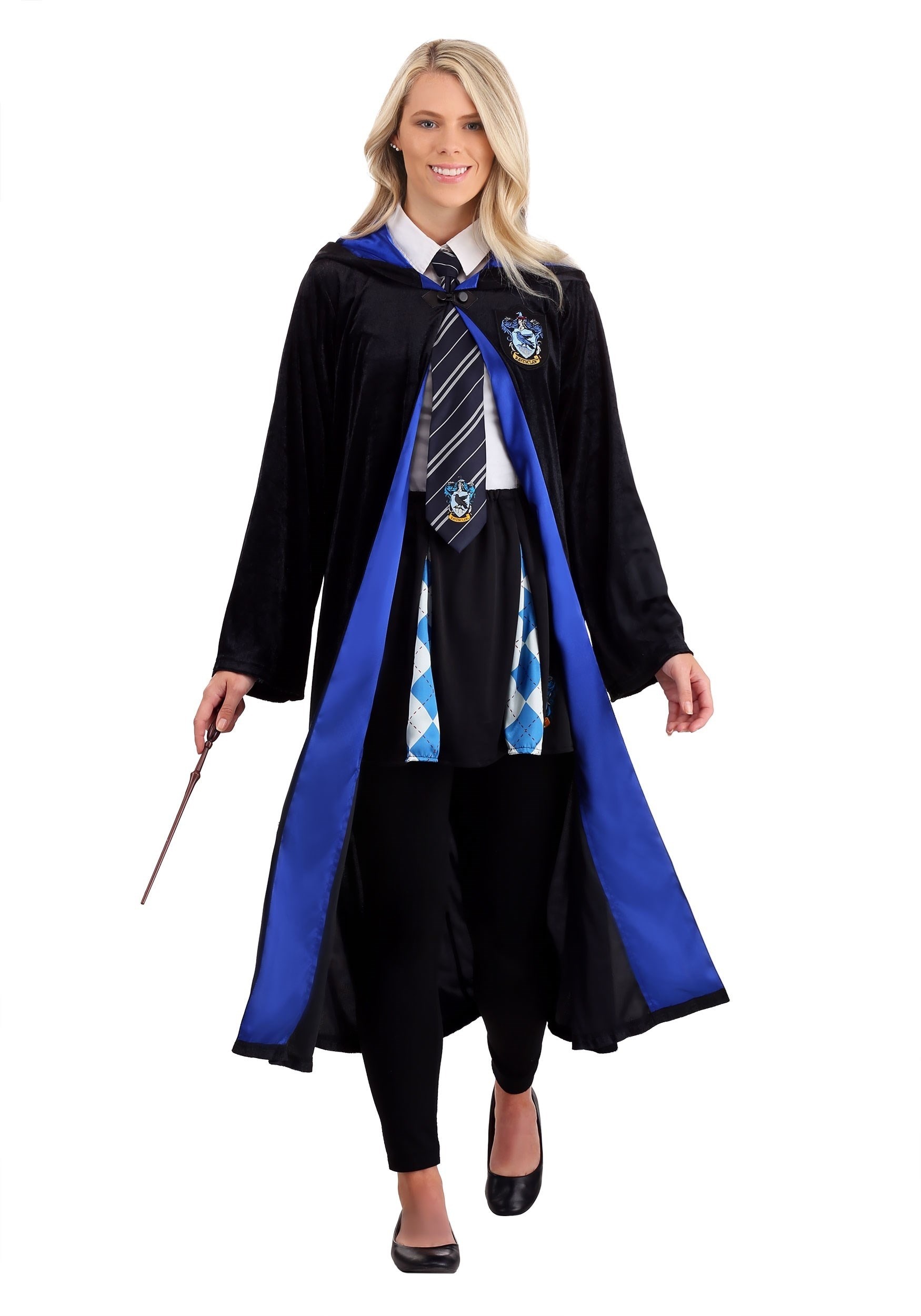 Must Have Adult Harry Potter Deluxe Hufflepuff Robe Costume From Jerry Leigh Fandom Shop - blue jedi robes roblox