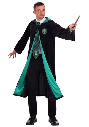 Women Girls Wizard And Witchcraft School Uniform Kids Adult Slytherin Robe  Cloak Party Cosplay Halloween Costume