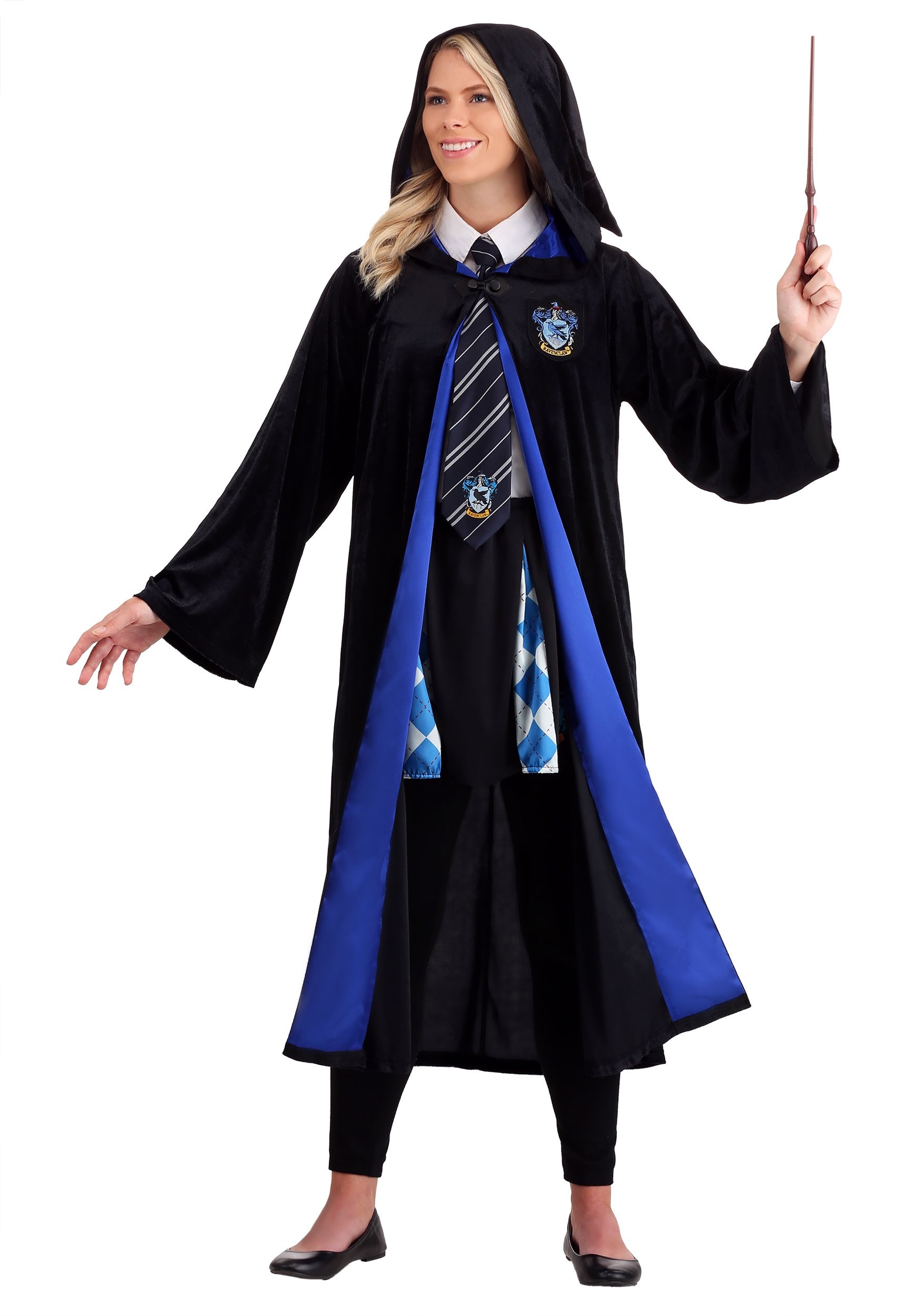 Wizarding World of Harry Potter Ravenclaw Socks Hogwarts Uniform Cosplay 