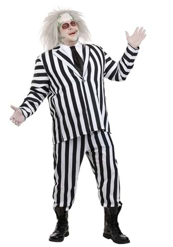 Beetlejuice Plus Size Adult Costume