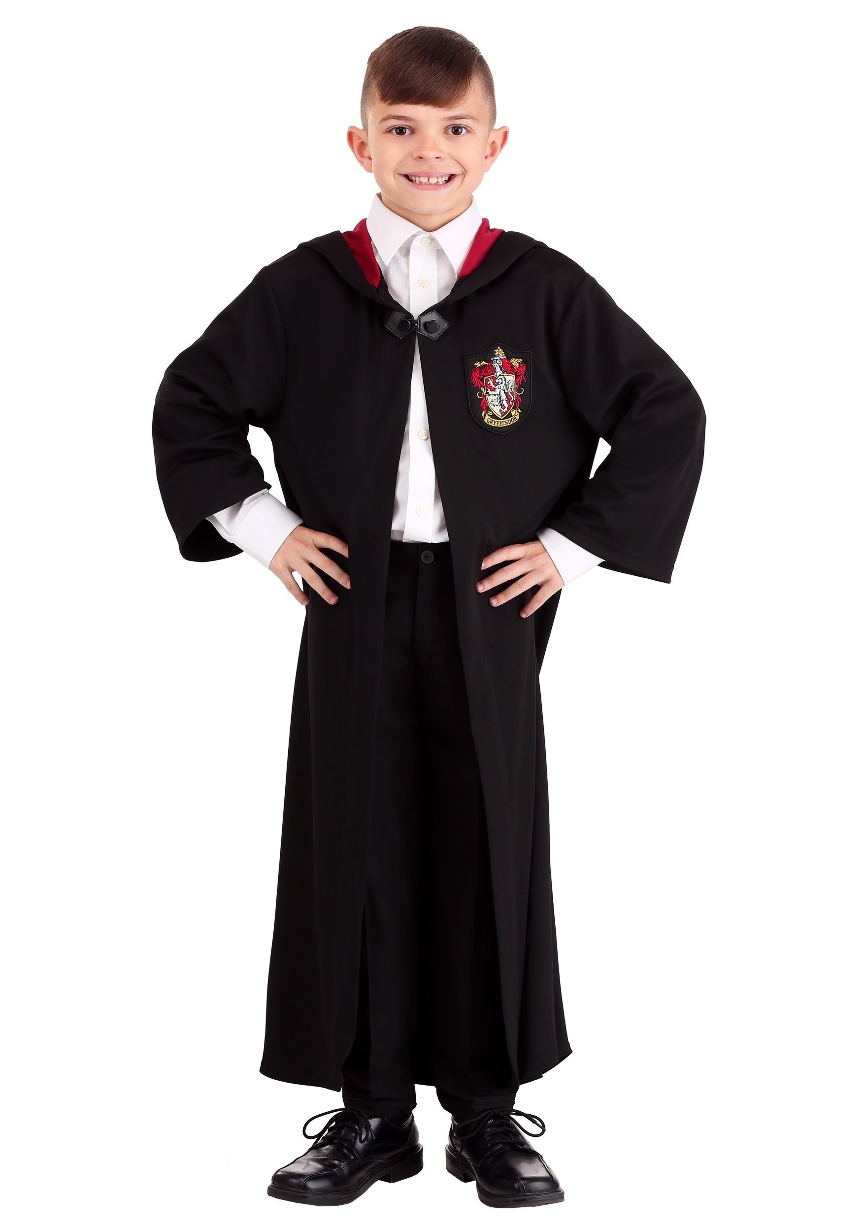 Harry Potter Maglietta Ufficiale Casa Grifondoro - Costume Da Casa - Taglia X-Large (XL) - 100% Cotone