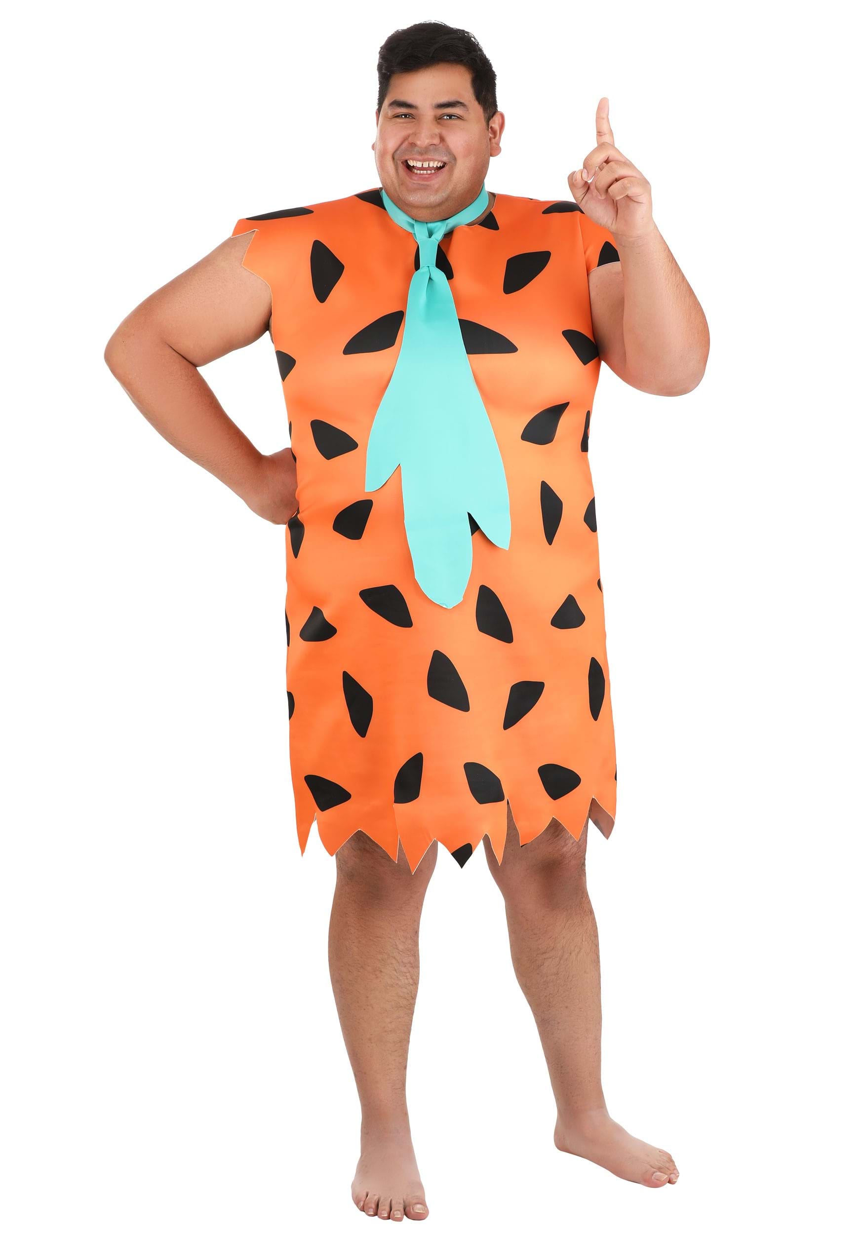 halloweencostumes.com | Flintstones Plus Size Adult Fred Flintstone Costume