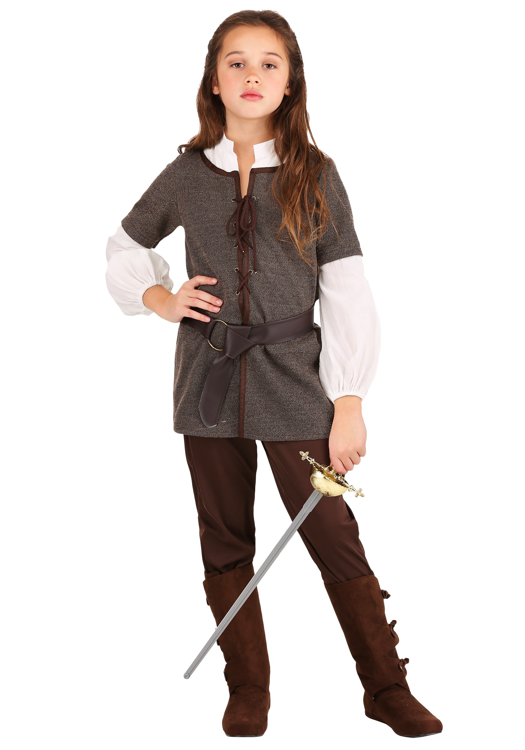 Girl's Renaissance Peasant Costume