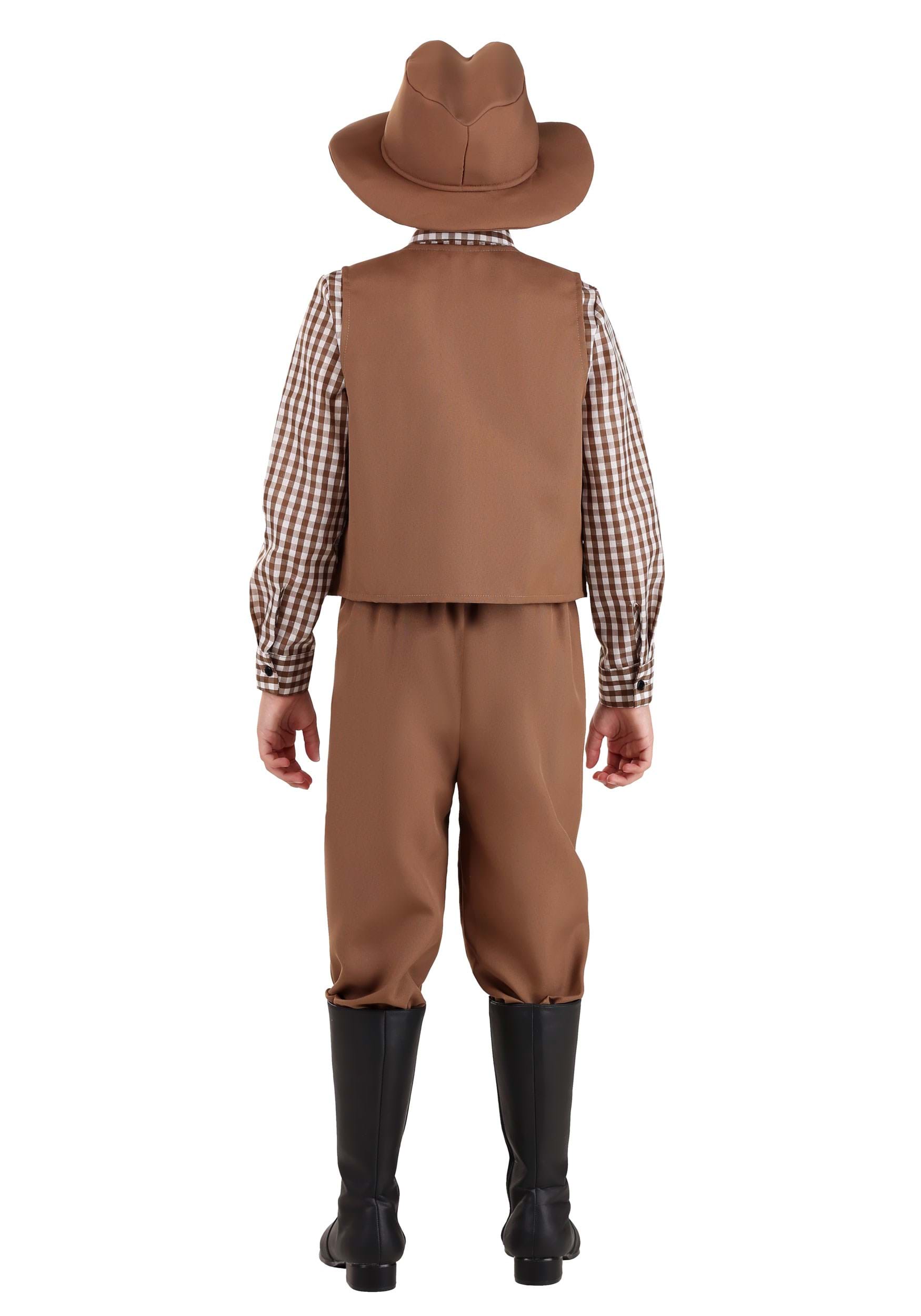 Western Pioneer Kid's Costume