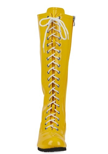 wrestling shoes yellow
