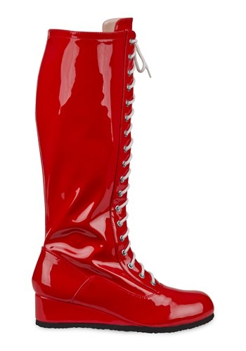 Red Wrestling Boots for Men