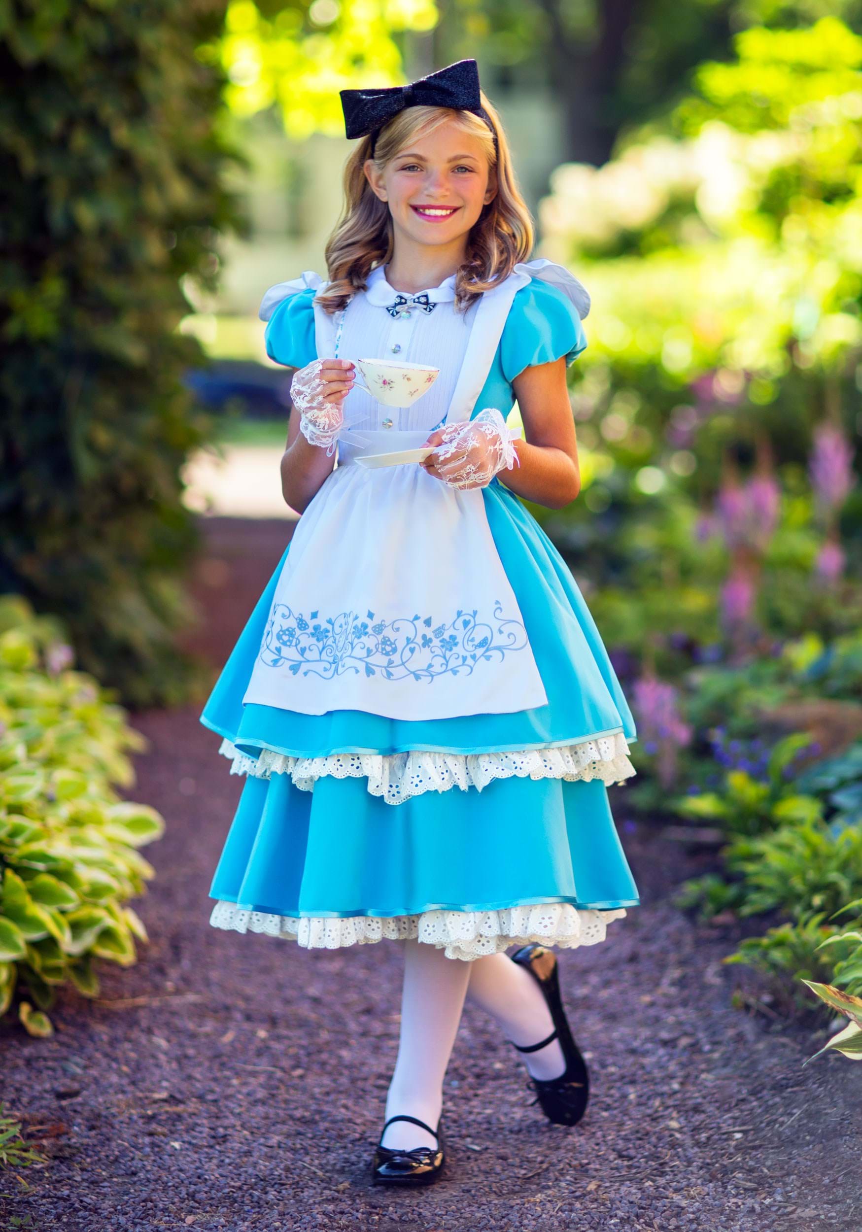 Child Alice In Wonderland Costume 