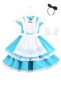 Girls Premium Alice Costume Flat