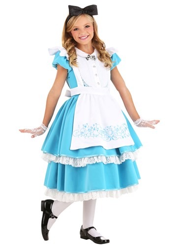 Girls Premium Alice Costume