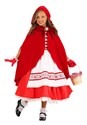 Girls Premium Red Riding Hood Costume Alt1