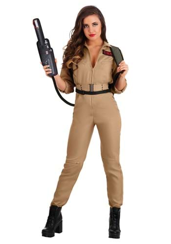 Plus Size Ghostbusters Women's Costume Jumpsuit