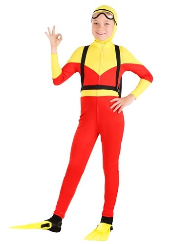 Kid's Sunny Scuba Diver Costume