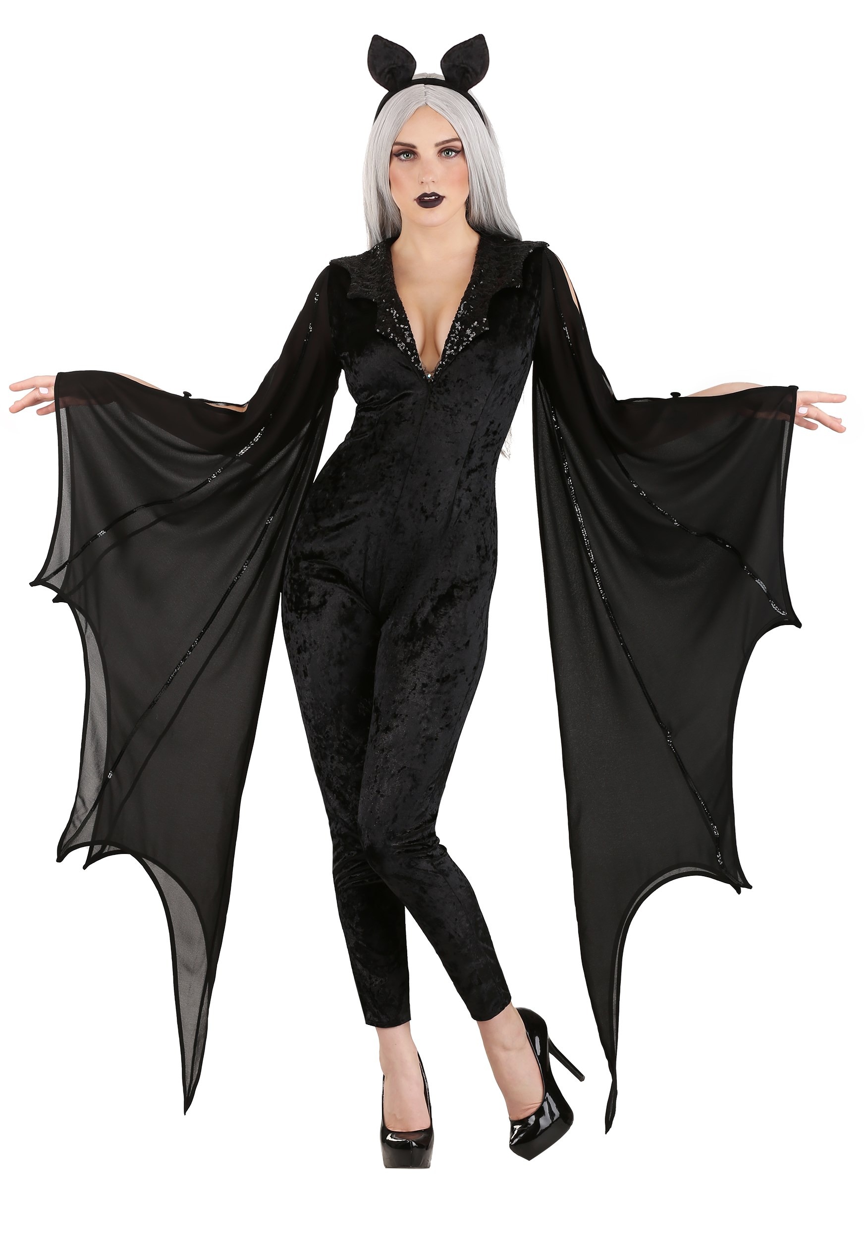 Widmann Widmann-Gothic Bat Costume Donna 