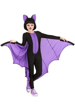Night Flyer Girls Child Halloween Cute Animal Bat Costume 