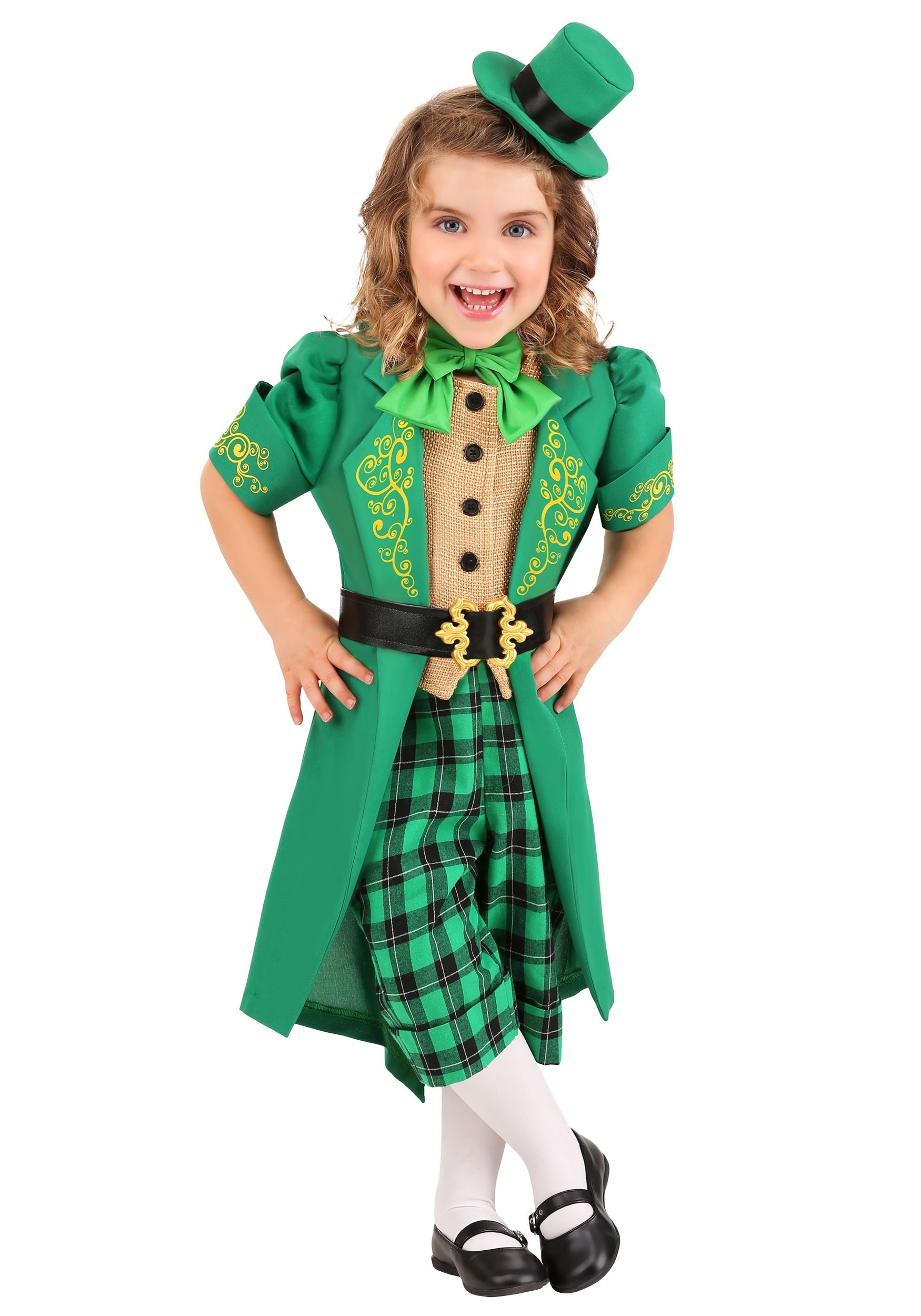 Charming Leprechaun Girl's Toddler Costume , St. Patrick Day Costumes
