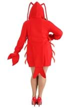 Plus Size Womens Glamorous Lobster Costume Alt 1