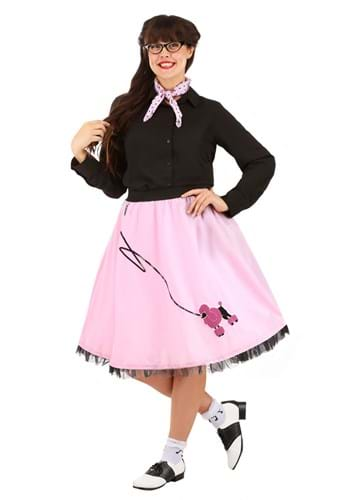 Womens Plus Size Sock Hop Kit