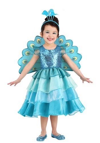 Pretty Peacock Toddler's Costume