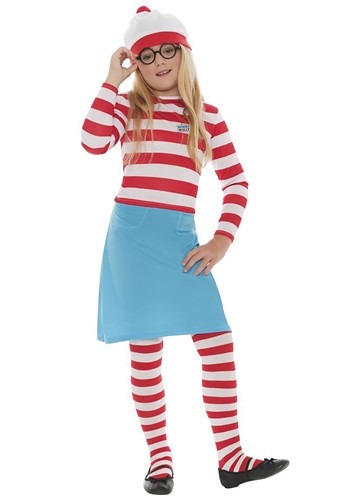 Where's Wally? Girls Wenda Costume