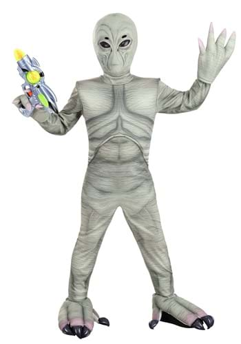 Kid's Supernova Surfer Alien Costume