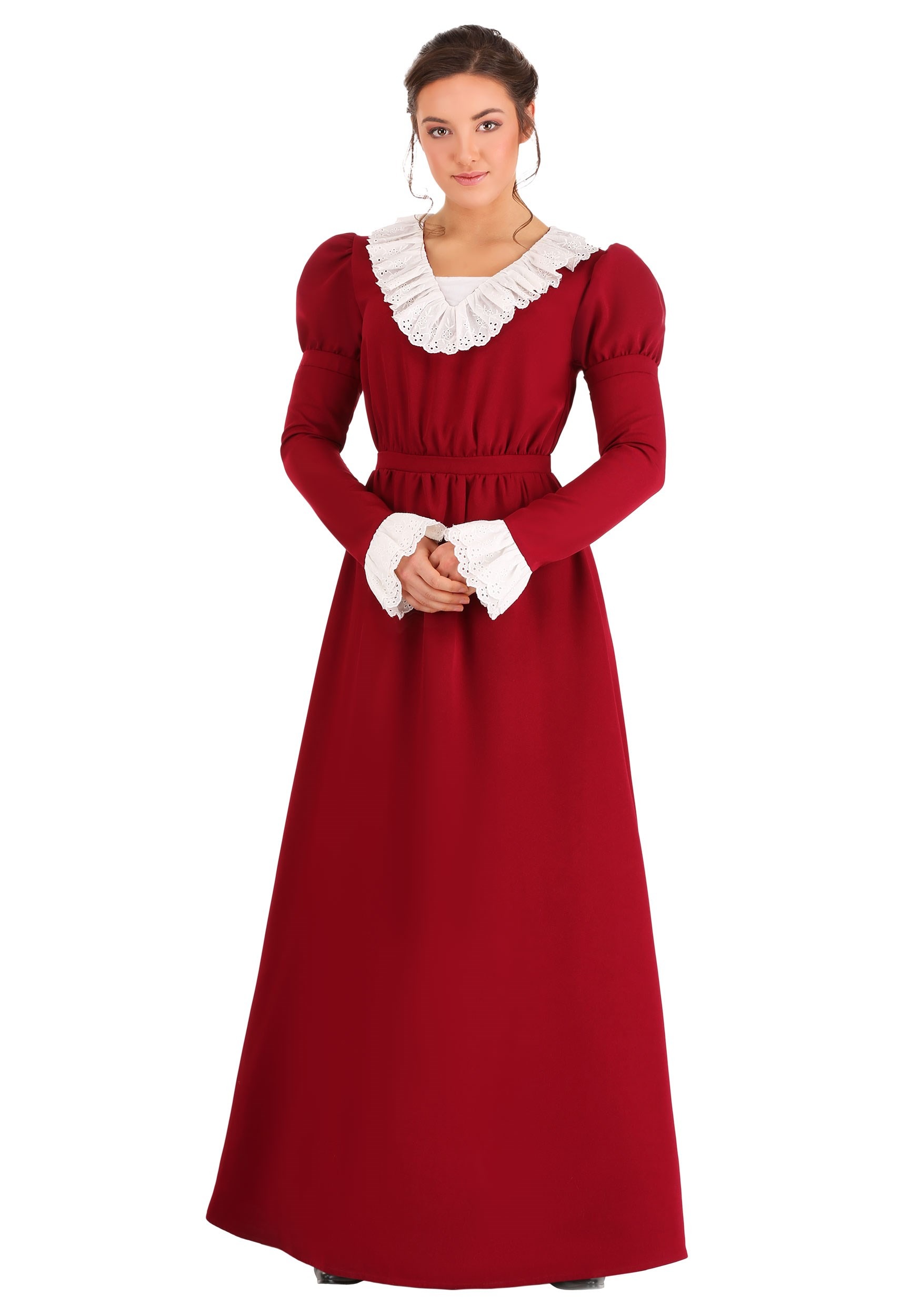 Photos - Fancy Dress Adams FUN Costumes Women's Abigail  Costume Dress | Historical Costumes Red 